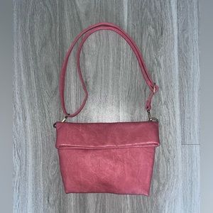 Anthropologie Coral Crossbody Purse NWOT